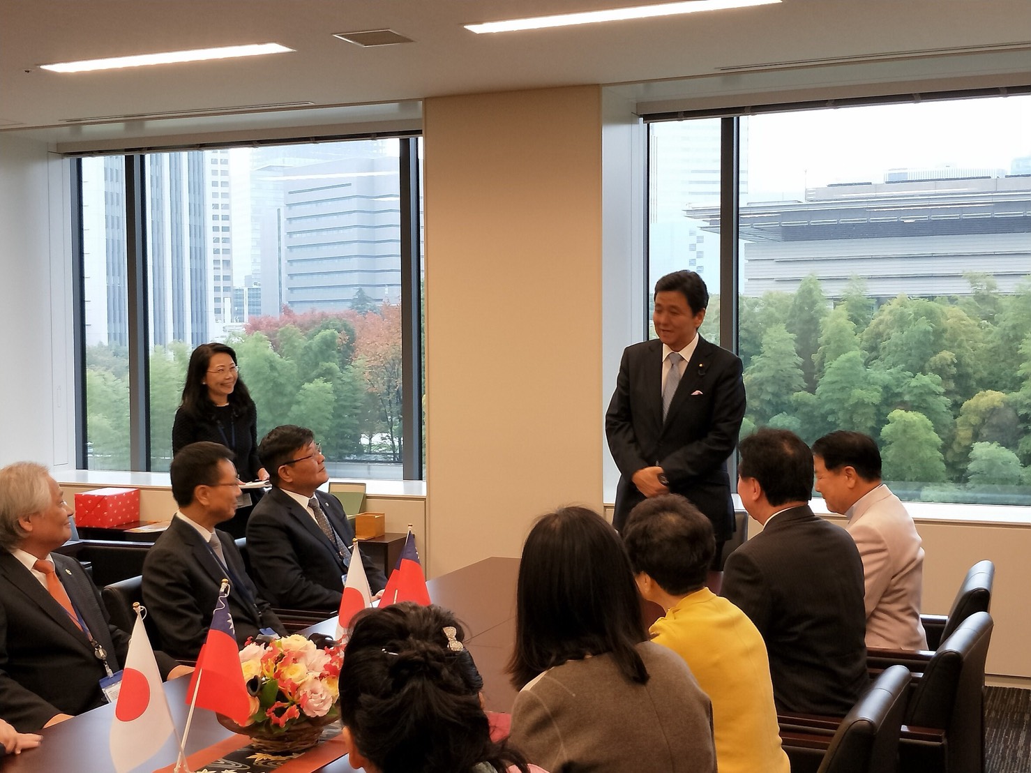 世界台湾商会聯合総会日本国会訪問